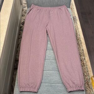 Vuori Women’s Purple Joggers. Like new